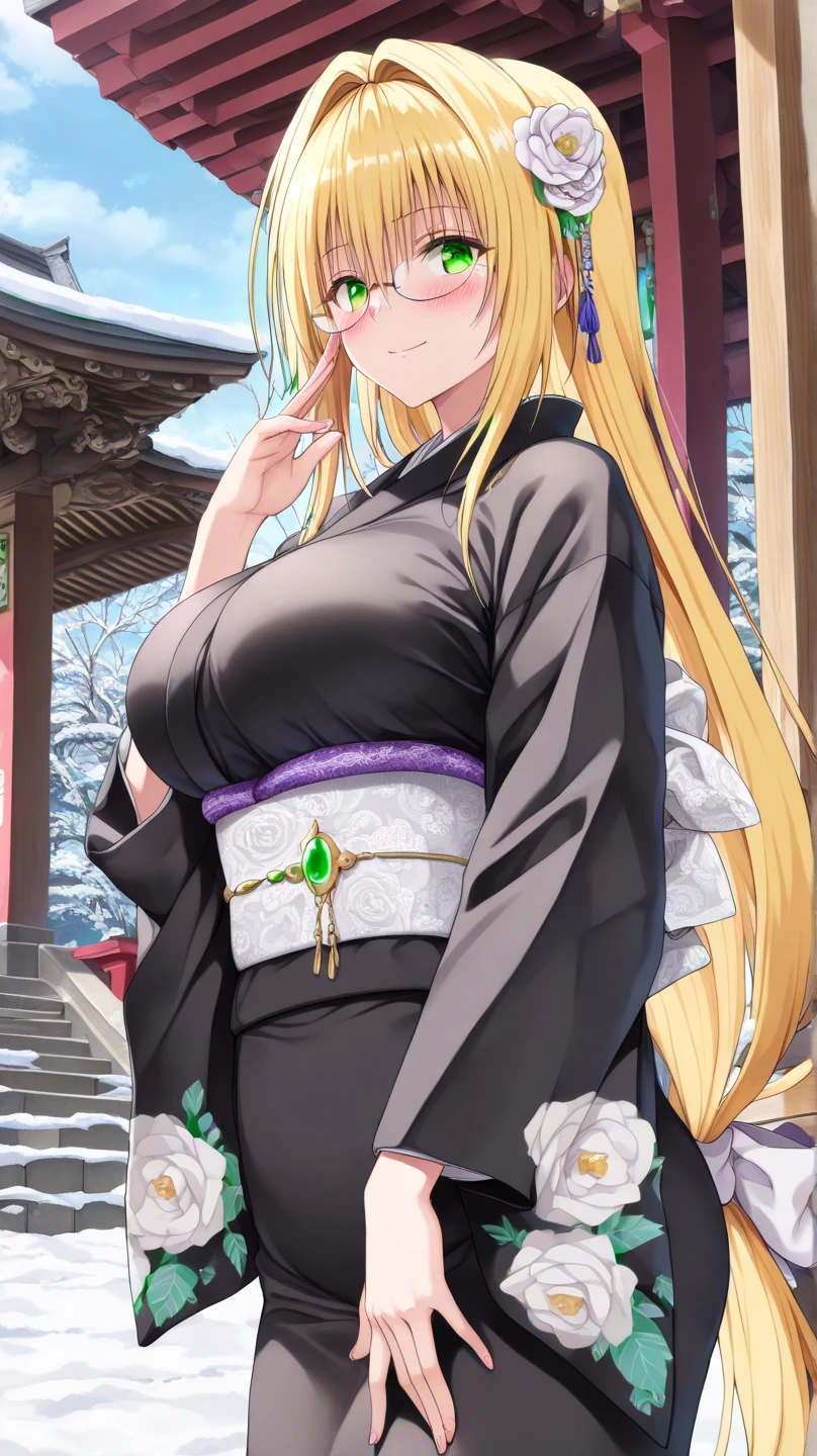 masterpiece, best quality, absurdres , perfect anatomy , Kuo Shenlin ,long hair, bright hair color, cameltoe ,((vaginal)) ,(((sex))), all fours, (((fellatio))), ((paizuri)) ,((breasts blowjob)) ,nsfw ,(((penis))), 1boy,(((busty))),show off nipple ,cum in pussy ,cum on tongue , (((bukkake))) , Lace , girl trembling with sexual climax ,steam, Lustrous skin, Dramatic light , ((see through)) , lily, kimono , japanese clothes ,side-tie panties ,collar