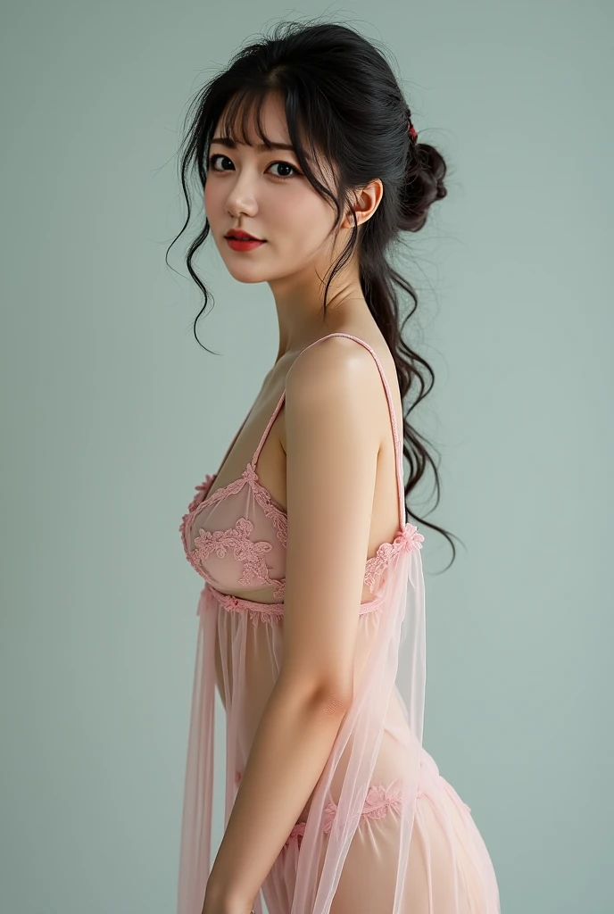 (Floral silk nightgown, No bra, The shape of the nipples is visible,Beautiful thighs, Ultra-detailed skin,like々Fresh Skin:1.5), 
((She is lying on the sofa in the living room., Insertion in doggy style, she&#39;I&#39;m squirming with pleasure, Her body is incredibly beautiful and stylish., Gently touch her chest to her buttocks, Her face is so cute when she feels it, she feels ecstasy :1.3)), 
((45 years old, Beautiful Wife, Sexy Body, I love sex, She&#39;s inviting me to bed:1.4)), ((Small breasts, Flat Chest:1.2)), ((I want to fuck you?,kiss me!,Touch my ass!)),((Bedroom at home, Complete darkness:1.4)), Eye focus, Narrow shoulders, Beautiful clavicle, length, Thin arms, Thin legs, The back of the hand is beautiful and feminine, Slim figure, Soft belly, Tight waist, Highly detailed face, super detailed breasts, Ultra-detailed skin, Fair skin, Shiny skin, Ultra-detailed lips, Fuller lips, Glossy pink lips, Blushed, White teeth, Beautiful actress&#39;Dull makeup, Pink lipstick, Dark brown hair, Delicate and soft hair, (Put your hair up, Fluffy short bob:1.2), (Sweep your bangs to the side:1.2), (Stylish earrings,necklace:1.2),
