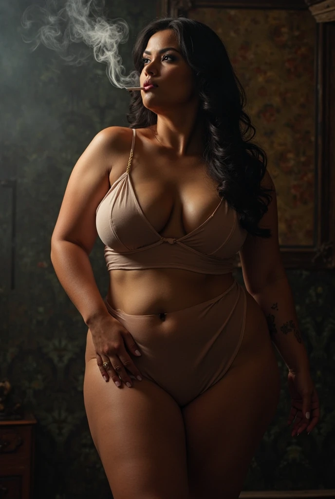 MILF, BBW, photo vintage, visage feminin parfait, erotic, AUBURN,  tache de rousseur, 1969, Tout de suite, , LITTLE DRESS BLACK,  choker, aroused, MODE, SHOWING HER BUTT, SEXY, GORGEOUS TITS DÉBORDANT