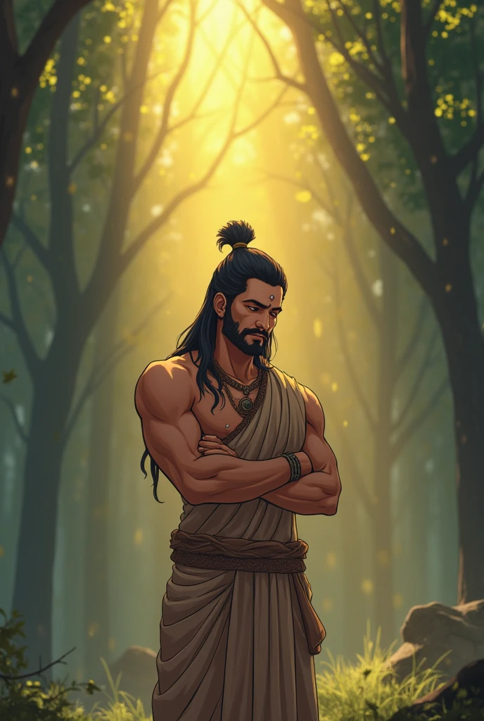 o homem mais bonito do brasil , com o corpo musculoso, pele morena , olhos castanhos, barba, cabelo muito curto, peito grande e peludo, sem camisa, cueca branca,  tomando banho em uma cachoeira, sexy. corpo molhado. sensual