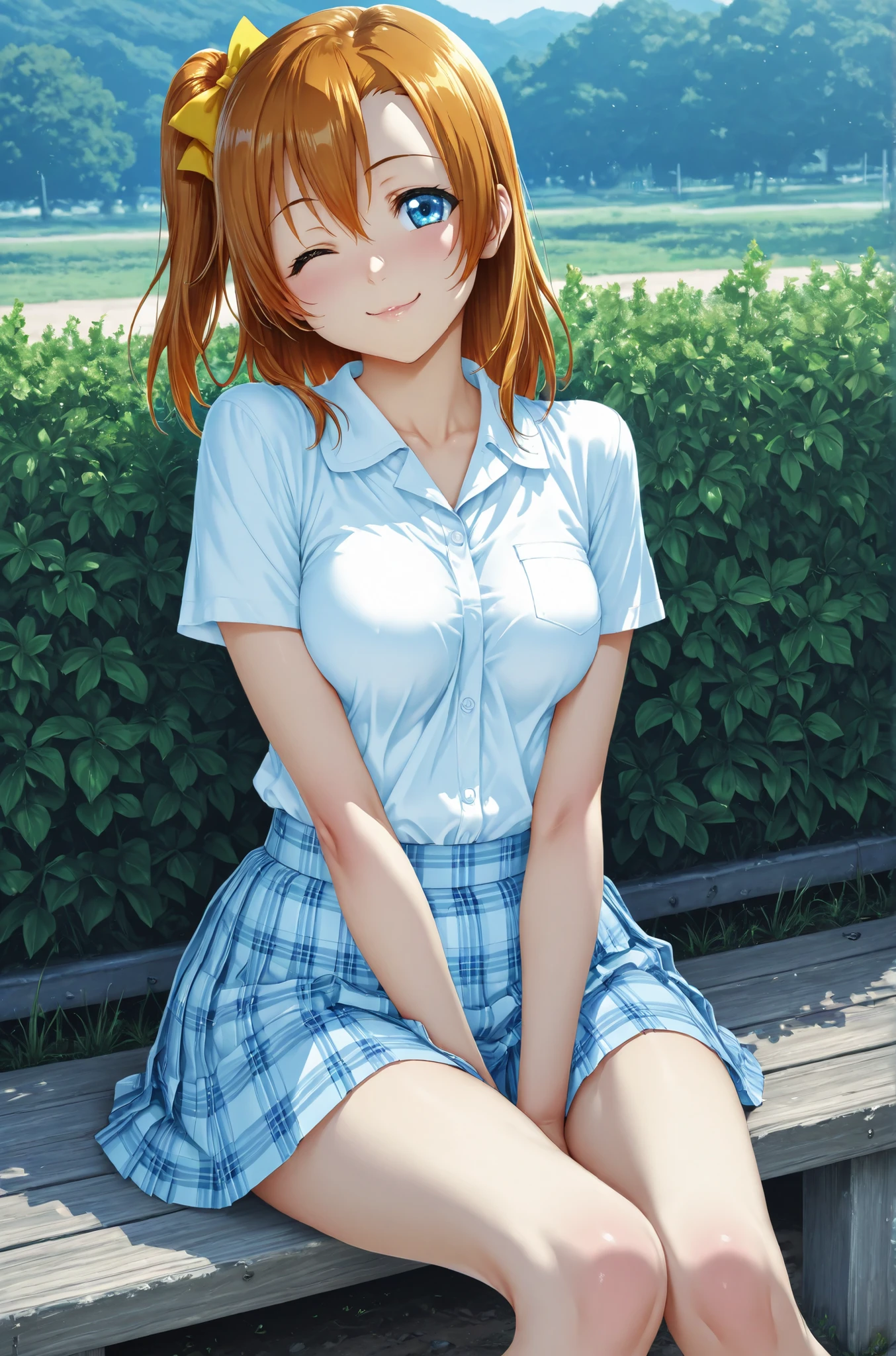 best quality, masterpiece, portrait of a gorgeous girl, smiling,closed mouth, slight smile, from above, looking at viewer, upper body, hips, perfect face, 1girl, solo, white background, detailed eyes, soft lighting, uniform, makima \(chainsaw man\),