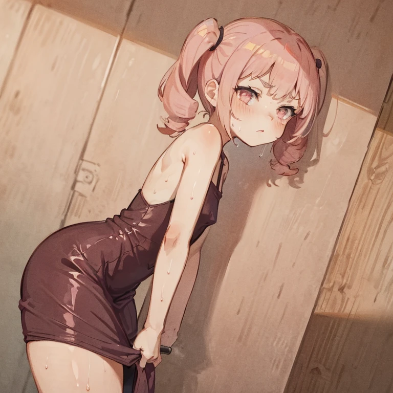 best quality, (masterpiece:1.2), highly detailed,
indoors,
nanakusa nazusa,
1girl, solo, leaning forward, looking at the viewer, open mouth, smile, fang,
blue eyes, pink hair, hair rings,
nurse dress, white dress, nurse cap, masterpiece, (((detailed fingers))best quality, highly detailed, masterpiece, best quality, 1girl, solo, barefoot, blue shirt, long sleeves, blush, feet, toes, looking at viewer, , Naked, NSFW, (high resolution), (masterpiece:1.6, best quality), (finely detailed beautiful eyes: 1.2), ultra-detailed, (extremely detailed CG unity 8k wallpaper), (masterpiece), (best quality), (ultra-detailed), (best illustration), (best shadow), (absurdres), (detailed hand), solo, looking at viewer, smile, presenting armpit, armpit, arm up, lumen reflections, natural lighting, evocative, triadic color scheme, cowboy shot, elegant, voluptuous:0.6, looking at viewer, female, solo, blush, open mouth, smile, teeth, bare shoulders, arms behind head, navel, solo, barefoot, looking at viewer, thighs, parted lips, arms up, topless, 1girl, armpits, (small breasts), ((naked)) (nipples), Exposed side breasts, raised arms showing sweaty armpits, shy, (intricate details), colorful, full-body portrait, capture excellent full-body shots, (white bed sheet:1.2), dakimakura, lying on bed, detailed feet, on back, (crotch), (groin), (finely detailed eyes and detailed face:1.3), (skindentation), lustrous skin, wide hips, anime nose, toddler face, (tsurime:1.3, eyeliner, sharp eyelashes:1.2, solid eyelid), messy hair, unkempt, (wet body), (dripping sweat), choker, bare shoulders, see-through, emotionless face, naughty face,