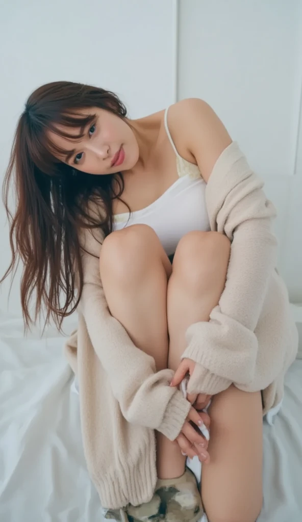 Completely nakedの美少女、地面にうんこ座りしてPussyを見せる、しゃがんで座りPussyを見せる、かかとを地面につけて座りPussyを見せる、Hold your knees with both hands、Shins pointing forward、Body facing forward、かかとを地面につけて座りPussyを見せる、開脚してPussyを見せる、Open legsしてPussyを見せる、8k Photo、Live Shooting、Best image quality、masterpiece:1.2、High Contrast、Photon Mapping、Very detailed、Professional Lighting、Low Angle:1.2)、(1 girl)、(alone:1.5)、(Height is 165cm), (18歳のCompletely nakedの美少女),、(Completely naked:1.2)、(Completely naked:、Le Nudo、The pussy is clearly visible)、(Completely naked:1.2)、(Crouch down and look ahead)、(Open legs:1.2、股を開いてPussyをはっきり見せる), (Pussy:1.5)、(Camel Toe)、 (Perfect balance:1.2),, (女性のPussyの詳細な形状がはっきりと見える:1.4), (Shaved:1.4), (Textured skin)、Beautiful small breasts、Beautiful cherry-colored areola、Erect nipples、Narrow waist、Small butt、Shaved、Pussyがしっかり見える、Pussyを見せ付けている、Shibuya's Center Street、There are a lot of people、Completely naked、フLe Nudo