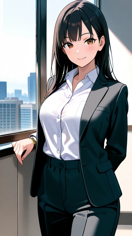 modern, Verism, masterpiece, textured skin, super detail, best quality, 4K , A despondent woman with short bobbed black hair is attempting to climb over a chain-link fence on the rooftop of a building. She has her hands on the fence and is trying to get over it. A man with short black hair, wearing a business suit, has noticed her and is pulling her back from behind, trying to stop her.