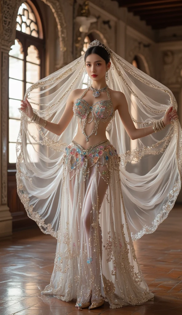 highly detailed, intricate details, masterwork, award winning photography. diamonds, gold, jewellery, luxury. 4k, 8k, hyperreal, photorealistic. dramatic lighting, light shafts, magic, fantasy, shimmering. Colours, details, wings, feathers, (halo), goddess, divine, silver, gemstones, almandine gemstones, citrine gemstones, quartz gemstones, sky blue topaz gemstones, emerald gemstones, chysolite gemstones, amethyst gemstones, sapphire gemstones. <lora:LowRA:1> <lora:add_detail:1> <lora:epiNoiseoffset_v2:1>