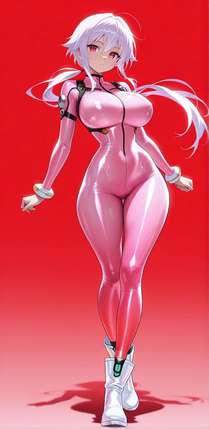 One Girl, yuigahama yui, , short hair, Pink Hair, Hair Bun, (Large Breasts),(Exposed breasts)
(Highest quality, High resolution, 4K, Detailed lighting, Shaders),
Chained,
Are crying, Raise the hand,
Concrete Background, ,
Stuck in a trap, Bodycon, The whole body to the toes,