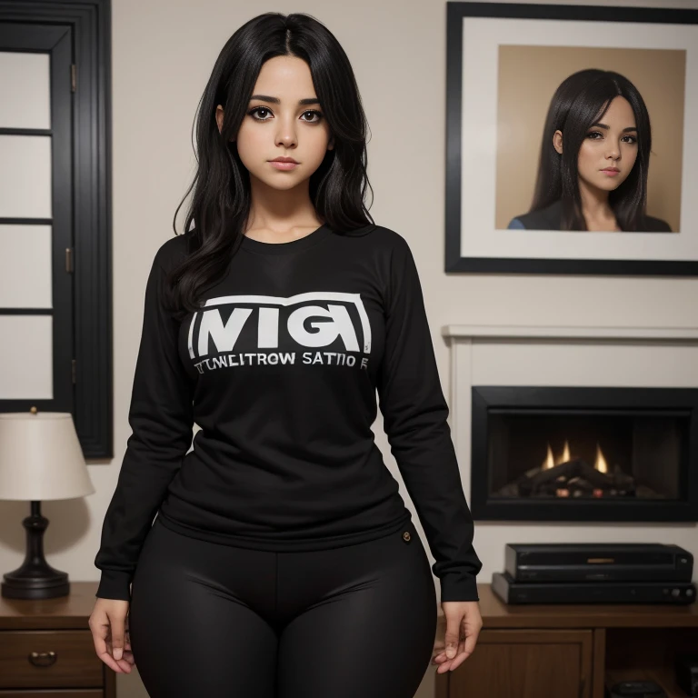 high angle photo of a gorgeous young woman in the style of stefan kostic,abs, realistic skin texture, looks up,black sweatshirt, 1 / 2 body crop, 8 5 mm art lens, f 1. 2, sharp focus, 8 k high definition, insanely detailed, intricate, elegant, art by stanley lau and artgerm
