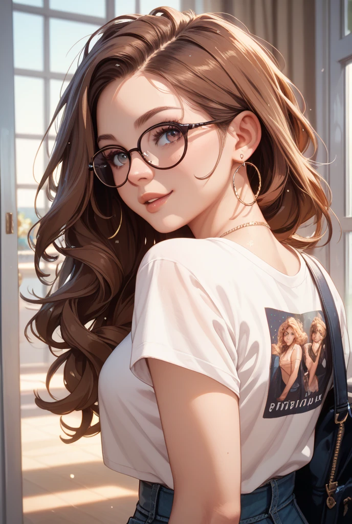 art by Mandy Jurgens and (Alex Grey:1) and (Brandon Woelfel:1) and (Leonid Afremov:1) and Josephine Wall, masterpiece, portrait, stunningly beautiful 1girl, (cute:1.1), beautiful feminine face, medium breasts, cleavage, round glasses, thick sweater, jeans, nerdy, wavy brown hair, autumn, (happy:1.1), blushing, horny, (aroused:0.9), upper body

1girl, (solo:1.0)

nixeu  <lora:nixeuStyleLora_100:0.6>