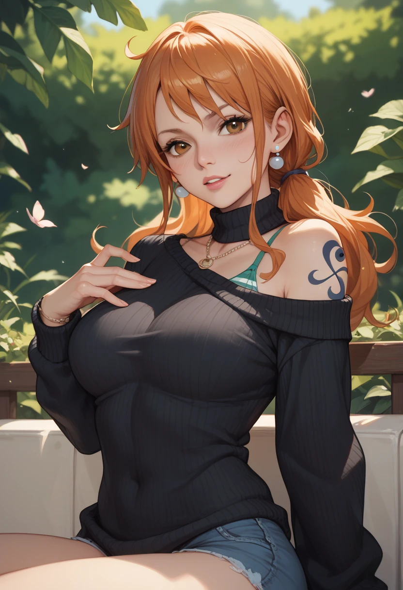 Tarot Cardajor arcana、Positive position、All 22 Cards、22 divisionasterpiece、realisitic
Nami from one piece, tight shirt and sexy Penty (looking back),very light orange and yellowish haired girl,beautiful brown eyes,blushing cheeks,in a night park smiling at the viewer,large breasts,blushing on the cheek with a free hair .
Tarot Cardajor arcana、Positive position、All 22 Cards、22 divisionasterpiece、realisitic