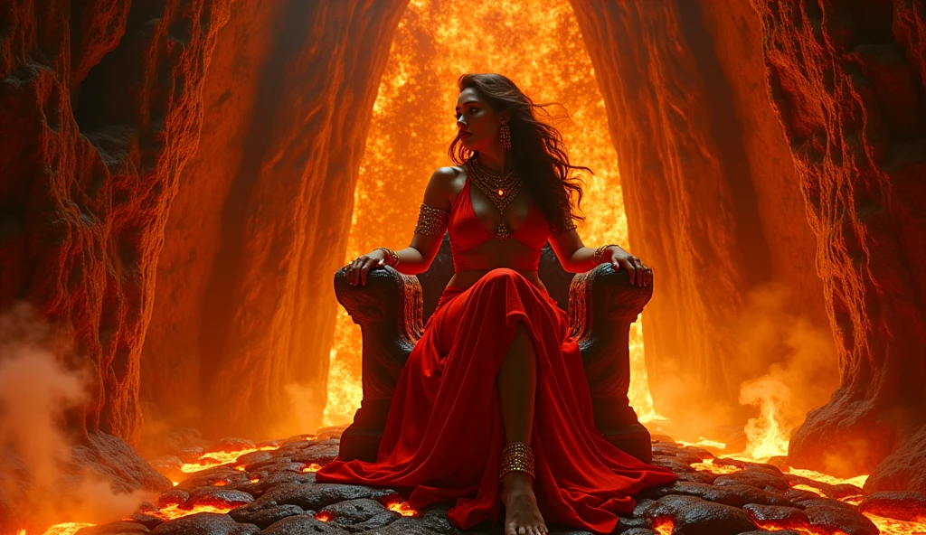 4k, High resolution, Masterpiece, Best quality, Head: 1.3, (Adult model Daisy Marie), Delicate latina skin, sharp focus, (cinema lights), collarbone, morning, soft light, dynamic angle, [:( detailed face: 1.2): 0.2], armpit wrinkles, thigh gaps, red dress, slim, big 34dd's, cleavage, full body,