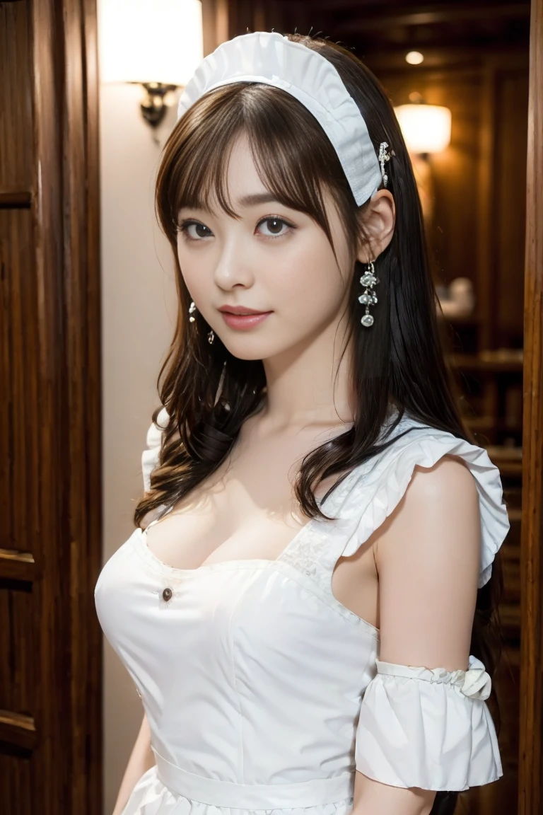 (top-quality,8K picture quality,masterpiece:1.3,),(超A high resolution,Photorealsitic:1.4,Raw photography),(ultra-detailliert,shinny skin,Detailed skin),(Detailed face,Perfect Anatomy,Caustics),(all-fours:1.5),(on the beds:1.1),(Front view:1.4),(Low position:1.2),Cat's ears,Cat gloves,(Sexy Maid Clothes), (T back),20yr old,Japanese ido,A dark-haired,Longhaire,Embarrassed look,Looking down at the camera,large boob,cleavage of the breast,big butts,natural soft light