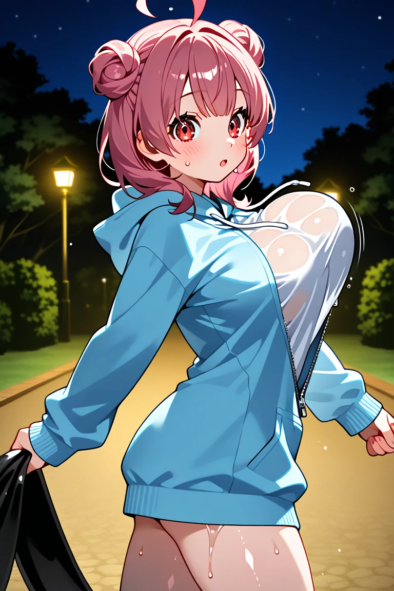 [ochako uraraka], [Boku no hero academia], ((masterpiece)), ((HD)), ((high quality)), ((solo portrait)), ((front view)), ((full body)), ((anime)), ((Kohei Horikoshi)), ((detailed shading)), ((cel shading)), ((intricate details)), ((cinematic lighting)), {ochako, (rosy cheeks), (cute round brown eyes), short brown hair, short eyelashes, large , (gorgeous hips), (beautiful legs), (excited smile), white teeth)}, {(pink tee shirt), (blue spandex yoga pants), (pink heels)}, {(sitting on picnic blanket), (looking at viewer)}, [Background; (grass), (blue sky), (sun rays)]