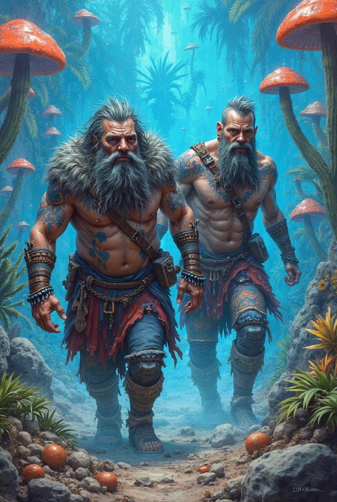 water dwarf with nature medieval fit