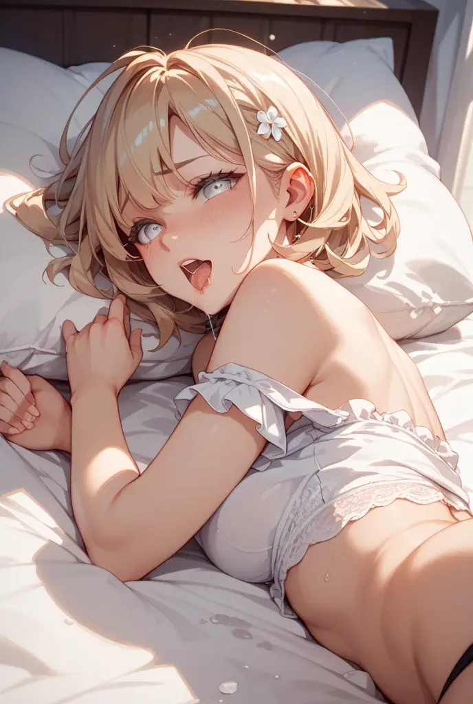 woman lying down