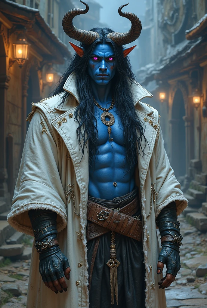 demon , alone, blue skin, Romanian ethnicity, full color, full of details, portrait photo, black hair, blue eyes, shadows, lights, lands, 8k, HDR, anime style, full reality, full body photo, hot , very hot, hentai