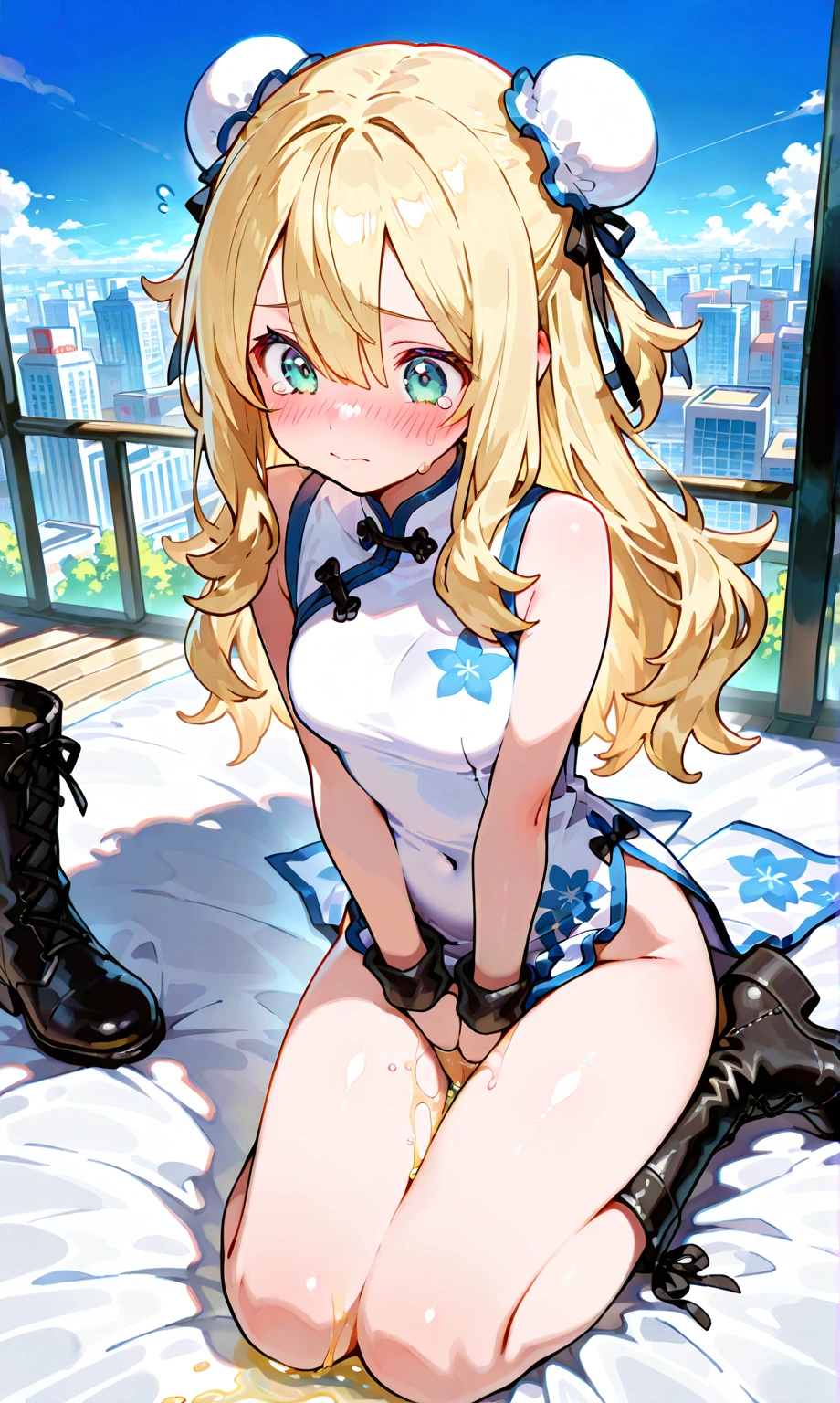 1 girl、masturbation、Shyness、smile