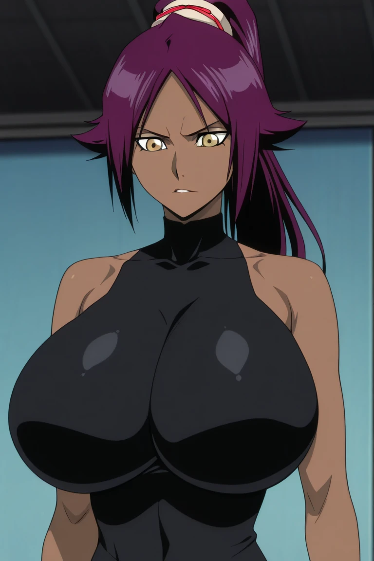 MeiS2, Pink hair, Goggles on head, Symbol-shaped pupils, Yellow eyes, medium hair, gigantic breasts, cleavage, micro bikini, lingerie, garter belts, stockings, 1girl, correct anatomy, BREAK, ((masterpiece, highest quality, best quality, official art, beautiful and aesthetic: 1.2, extremely detailed, fractal art: 1.3, colorful, highest detailed, HDR, vivid visual effects)), BREAK, ((Detailed eyes, Detailed face, Detailed eyes, perfect face)), BREAK, seductive look, grinning, 
