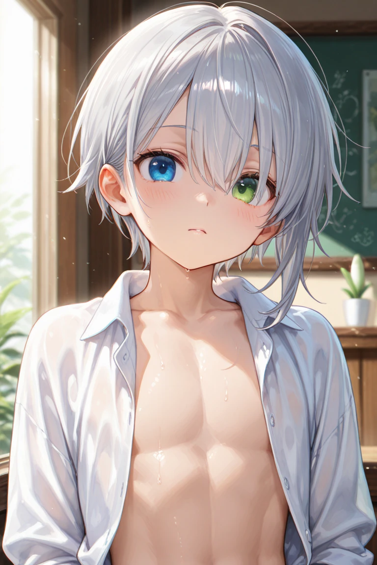 boy 12 years old, Very cute, thin, Without clothing