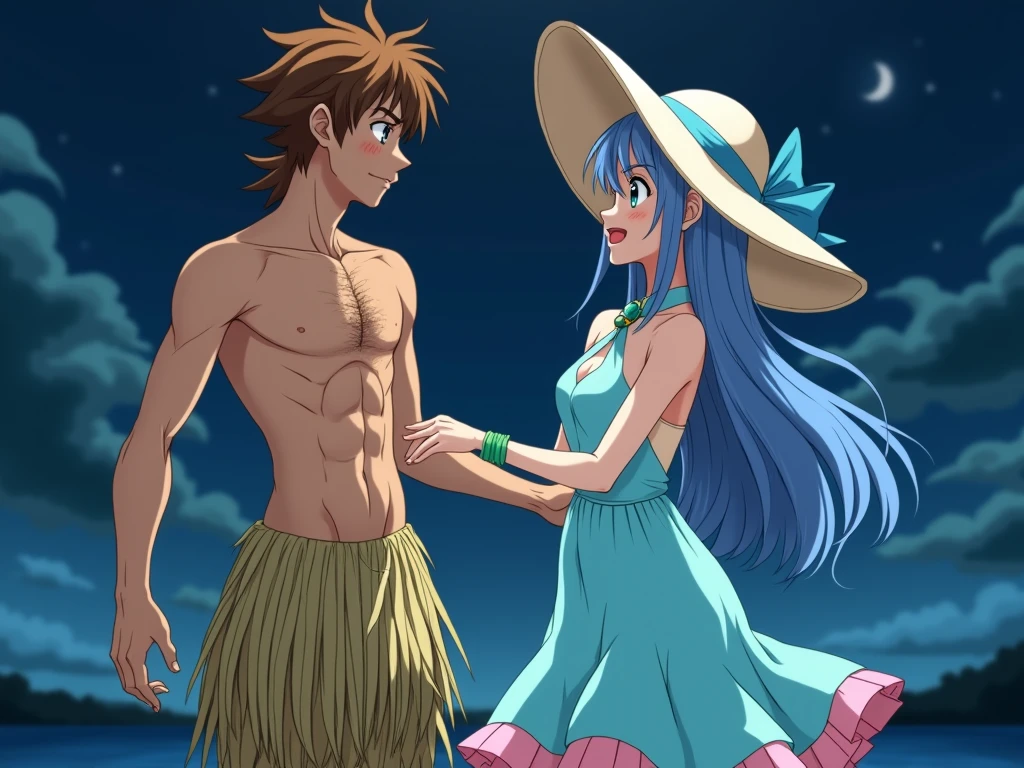 anime characters standing next to each other in a river, anime in fantasy style, high quality anime movie still, Official Art, official anime artwork, sankakucomplex anime image, anime lush john 8k woods, today's featured anime still, ( ( ( anime ) ) ), official anime still, in the anime film, advanced digital anime art ”
