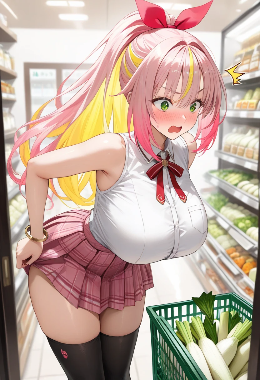 ,Kale, Kale, whole body, Medium chest,beautiful detailed eyes, (long hair:1.2), (8k, best qualityer, work of art:1.2), (realisitic, fotorrealisitic:1.37), ultra detaild, 1 girl, cute, standing alone, (blush), (ssmile: 1.15), (Mouth smiling),(very detailed vagina), (wet), (without any type of clothing)