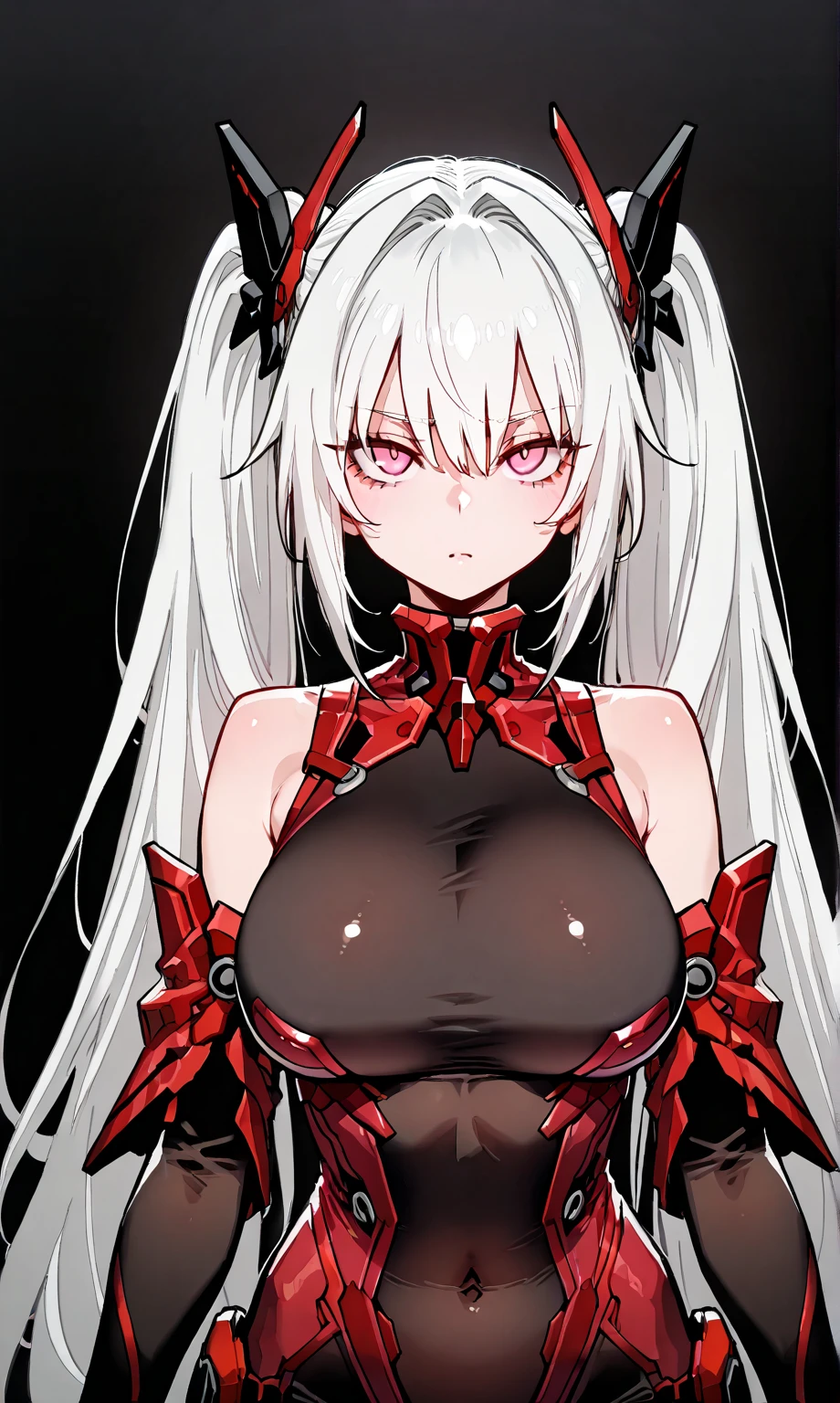 Big breasts, vaggie, (((an x in the eye))) (((gray skin)))