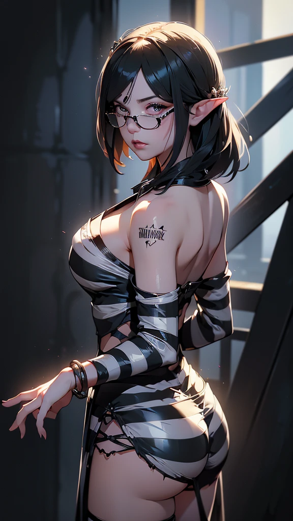 masterpiece, best quality,anime style, 1 girl,(((slender body))), (((small eyes,small breast,breast milk,breastfeeding a baby))),(((Jacket, Open your clothes, Open jacket, Blue jacket, ground vehicle, Sports Bra, bicycle,buruma,glasses))),(((((brown tentacles bound a girl))))),((((cum)))), (beautiful face), (((short hair))), (((straight hair))), ((((((black hair,normal human hair,normal human ear)))))),detailed beautiful skin, (perfect hands, perfect anatomy)