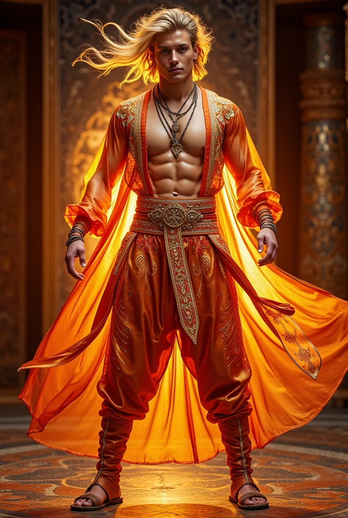 The emperor desth, white semen spill from crotch, chinese style