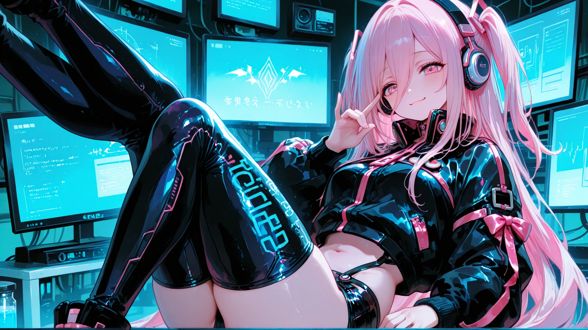 (sultry scene) she is sitting on a vibrator her eeys are rolling back she is panting