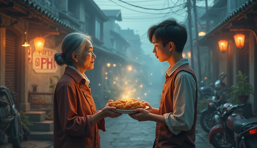 Moon,natta,Mid-Autumn Festival,Celebrate,hair is silver,Fluttering,daddy,Mom,father-in-law,mother-in-law,There are 5 year old little girls,,reunion,cheerfulness,big laughter,lantern,trousers,Turn your back to the lens,Cartoon style