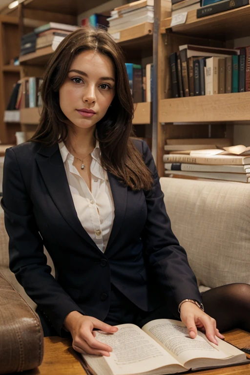 1fille, (European:1.3), 31 ans,Sophisticated, Businesswoman Suit, (veste:1.1), (chemise:1.1), (Jupe enveloppante de ligne:1.1),accessoires,joaillerie,porte-documents,collants,bas,chair de poule,goose flesh, (Realstic:1.3), finely detailed, quality, (Masterpiece:1.2), (photoreallistic:1.2), (Best quality), (detailed skin:1.3), (Intricate details), dramatique, Ray Tracing, photographier, Windsurfing, Bathed in shadows, roman visuel, bureau du patron dans Skyscraper, window with city view, grain du film, Kodak ou 200, Profondeur de champ 100mm, Flickr (en anglais) (en anglais)