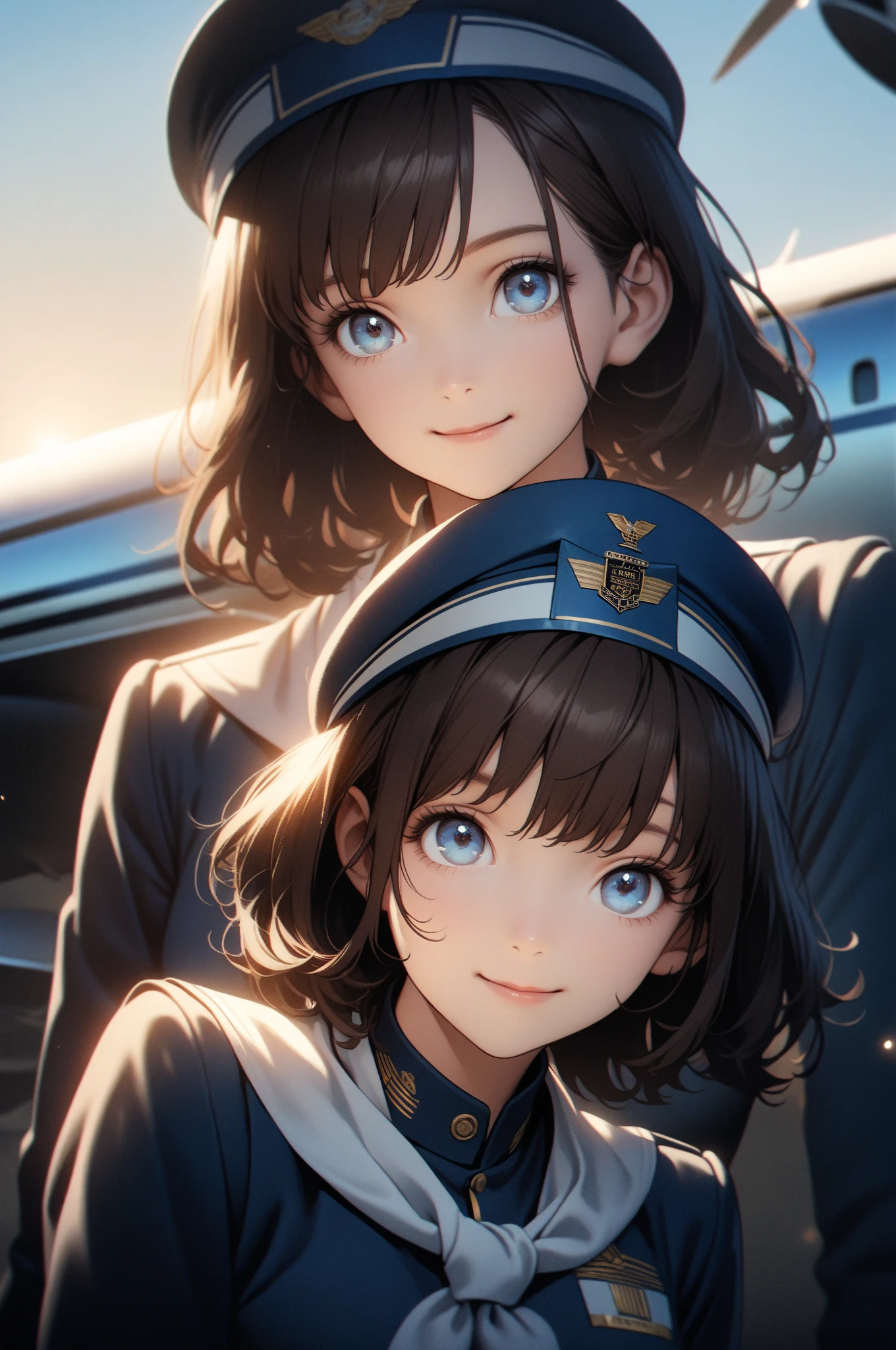 Highest quality、masterpiece、8k、Realistic、超High resolution、Very delicate and beautiful、High resolution、Cinema Lighting、medium range shooting、Perfect female body、Beautiful woman、Mature Woman、Beautiful Eyes、Cityscape、(Long Hair:1.8、Black Hair)、((female officer:1.4、紺色のfemale officer、female officerの制帽、Uniform Buttons、Navy blue tie、Jacket、White gloves))、Pencil Skirt、Stiletto heel pumps、badge、Epaulettes、((Are thin、Small breasts))、((Unbutton and flip up your shirt:1.4、Showing off your bra)), blush、Embarrassing、Sweat、Sigh、((Prone:1.5))、Park during the day、Panties、