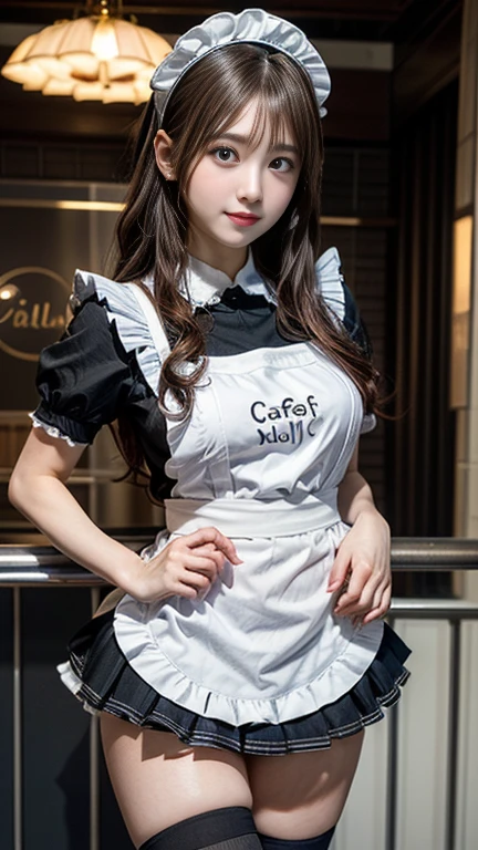 (8K, RAW photography, top-quality, tmasterpiece: 1.2), tmasterpiece, Super detail, 超A high resolution, (realistic and realistic photos: 1.37), high-definition RAW color photography, Extremely Delicately Beautiful, The is very detailed, 8K wallpaper, astounding, detaileds, extremely detailed eye, highlydetailed skin, Extremely detailed fingers, Highly detailed nose, highly detail mouth, perfect anatomia,1girl in, aprons, Black dress, Blurry, The background is blurred out, Blurred foreground, Blush, Braid, Breasts, depth of fields, dress, Eyebrows visible through hair, frilld, mitts, hair between eye, Indoors, jewelry, Juliet sleeves, Long sleeves, view the viewer, maid, maid apronl, maid headdress, Puffy sleeves, Short hair, Sitting, Solo, White apron, window, huge boob、hposing Gravure Idol、女優、25 age old、Tall、coffeehouse、dining room、Italy、Americans、Australia
