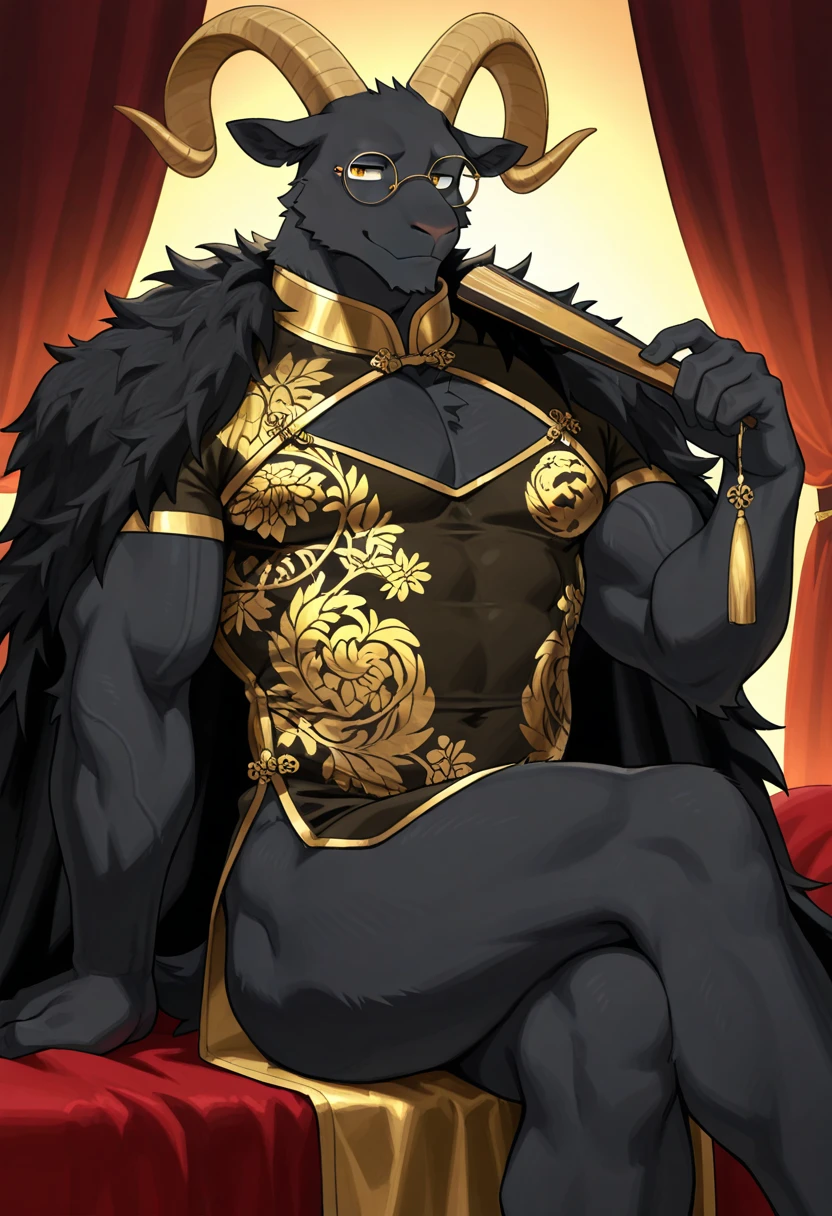 1people、male、Stubble、gray spot hyena man, Grey body、masterpiece、highest quality、Revealing white lace underwear、Knee-high socks、Full body illustration、garter belt、Bra with jewels、Pub、Sexy dance、Dancer、Stall