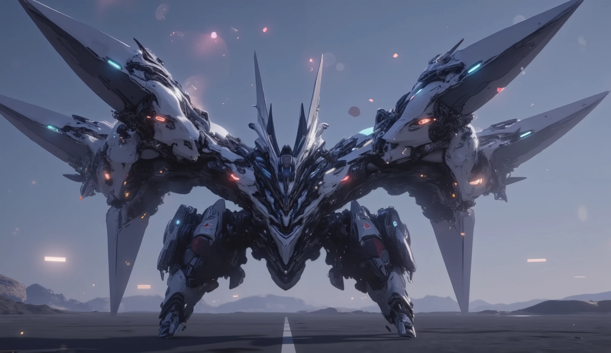 (masterpiece, top quality, top quality, official art, beautiful and aesthetic:1.2),Anti-Tech,Light Particles, Battle mecha,SF, Delicate Details, high resolution, 8k, SF, 