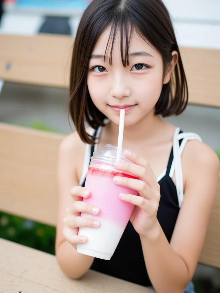 Strawberry milk girl