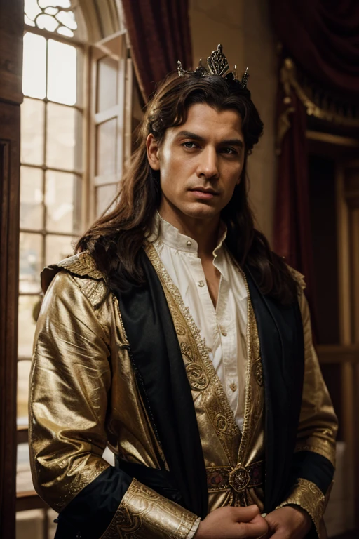 open shirt man, young, 22 years old, sexy, realistic, masterpiece, intricate details, detailed background, depth of field, cinematic, pectorals, abs, , open shirt, dramatic lighting, photo of a handsome (regency era man) in bedroom, window, volumetric light, poster art photography