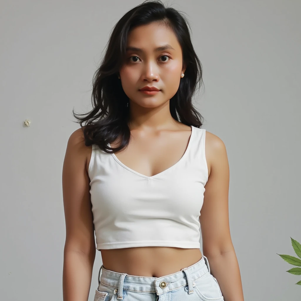 a woman in a white top and rosa shorts is standing next to a bike with a Amarelo Fundo and, por Quentin Tarantino, 1 garota, pulseira, rosa short cabelo, joia, caixa de correio, lips, rosa short_cabelo, inventar, Grande_seios, barriga, unha_Polish, umbigo, colar, Nariz, Laranja_sky, rosa_shorts, realista, shorts, Sozinho, sol, solset, tatuagem,pulseira, Amarelo_Fundo, Amarelo_sky, beautiful detalhado glow, detalhado, cinematic light, detalhe intrincado, high resolution, detalhado facial features, alto detalhe, sharp focus, suave, aesthetics, extremely detalhado, carimbo, octane rendering,