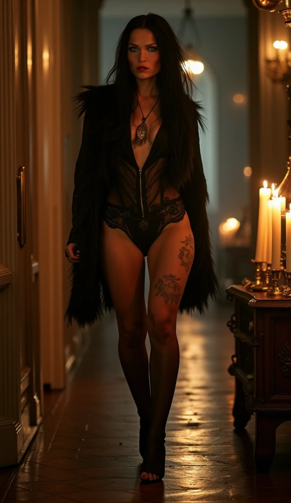 dark atmospheric horror, middle aged sexy cyberpunk witch coven in a cave, (RAW photo, real, best quality, masterpiece:1.2), detailed, (hyper realistic, photo-realistic:1.2), high quality, (dark lighting:1.2), perfect lighting