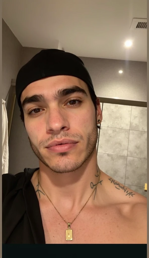 Beautiful, tattooed man