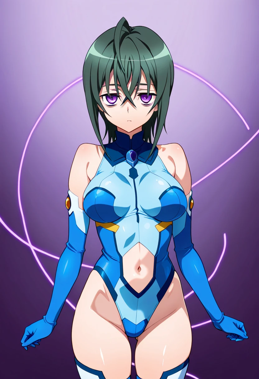 masterpiece, best quality, ultra-detailed, kawaii, cute, lovely, sexy, ero, extremely detailed, 4K, 8K, best quality, beautiful, anime style, laboratory, hoshizora rin, love live!, latex bodysuit, beautiful eyes, large breast, tattoo, ahegao