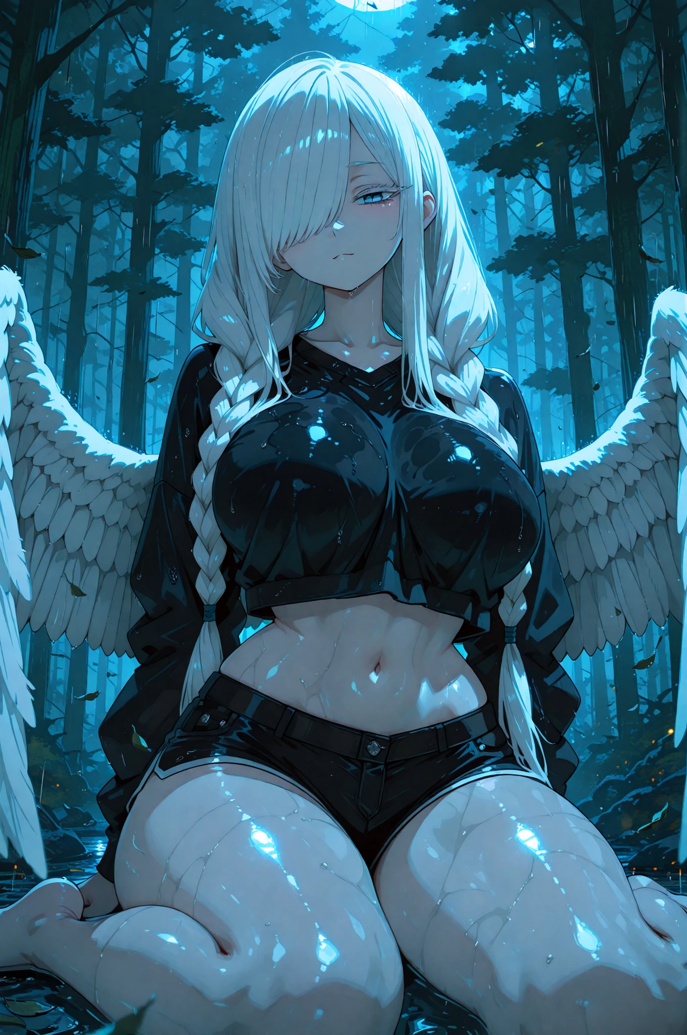 arafed female angel with wings sitting on a ledge, bodybuilder superhero bikini, muscular warrior women, inspired by Ryan Barger, inspired by Tyler Edlin, she - hulk, she hulk, by Zoltan Boros, muscular female druid, epic angle and pose, muscular girl, bikini-armor, muscular sweat lara croft, mark brooks detailed,(masterpiece, best quality, ultra-detailed, best shadow), (detailed background, dark fantasy), high contrast, (best illumination, an extremely delicate and beautiful), ((cinematic light)), colorful, hyper detail, dramatic light, intricate details, (1girl, solo,white hair, sharp face,low twintails, blue eyes, hair between eyes, dynamic angle, (beautiful detailed face, jeans), ), (lemons splatter), depth of field, black light particles,jitian,Busty muscular super strong asian woman, strong biceps, strong abs, huge breasts, hyper muscular bodybuilder, scary, emposing, white hair and blue eyes,(masterpiece, best quality, ultra-detailed, highres, best illustration), 1girl,cowboy shot of beautiful xyzkefla super saiyan, green hair, green eyes, spiked hair, energy, (torn clothes), jewelry, aura, leggings, red clothing, detailed, sharp focus, dramatic, cinematic lighting, bodybuilder,(Imagem 8k, .RAW:1.2),best quality, Ultra high resolution,Impressive angles,(Respingo de detalhe cintilante), (illustration), 1 Homem, Saltando, Muscle, suar, sexy, Sem roupa, pacote de seis, Perfect appearance, cabelos ondulados, (detailed sky), lua, High level, detalhe, (master part, best quality, detalhe extremo CG Unity wallpaper 8k, master part, best quality, Detalhes especiais),