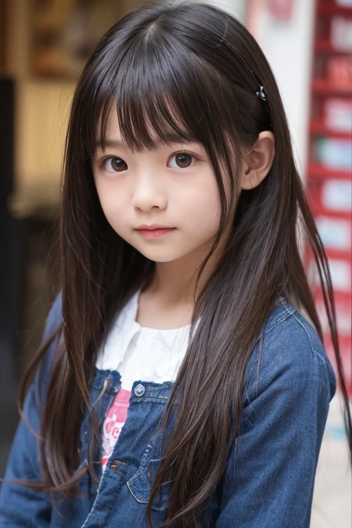 girl front foreign suit