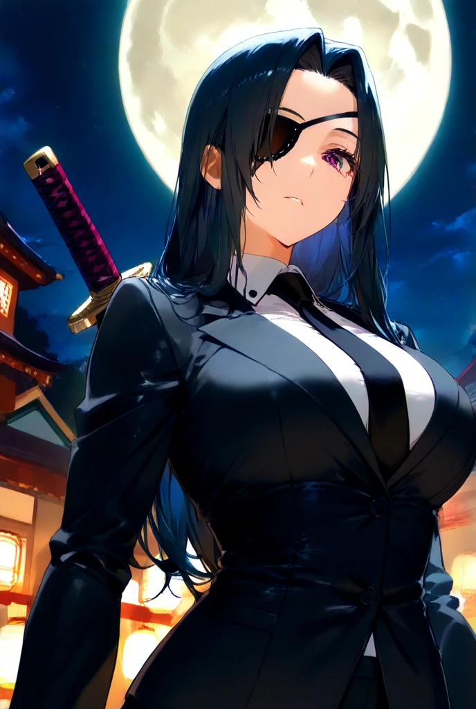 (masterpiece:1.4),(best quality:1.4), soft lighting, moonlight, beautiful face, beautiful eyes, cowboy shot,
Annerose, 1girl, solo, female mature, black hair, long hair, (yellow eyes:1.4), large breasts, leotard leather, skin tight, hair intakes, covered breasts, exquisite eyes detail, exquisite character design unity details 8k hdr, professional art, landscape, (solo:1.5, cowboy shot:1.5), night, stand in the middle of lake surrounding by waterfall, sexy body, milf, 35 years old girl, big thighs, sexy waist, fully covered breasts