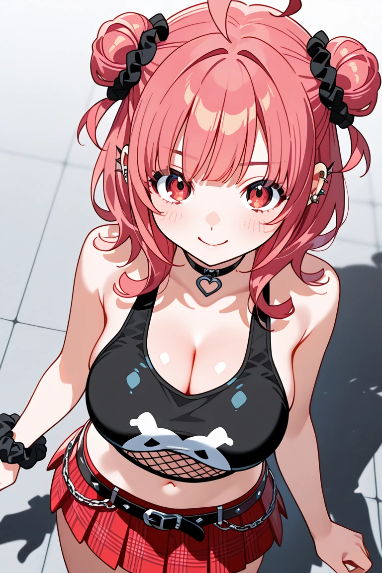 best quality, insanely detailed, nino nakano, breasts, smile, swimsuit, halterneck, striped tops, flower print,nipple,pussy,nsfw