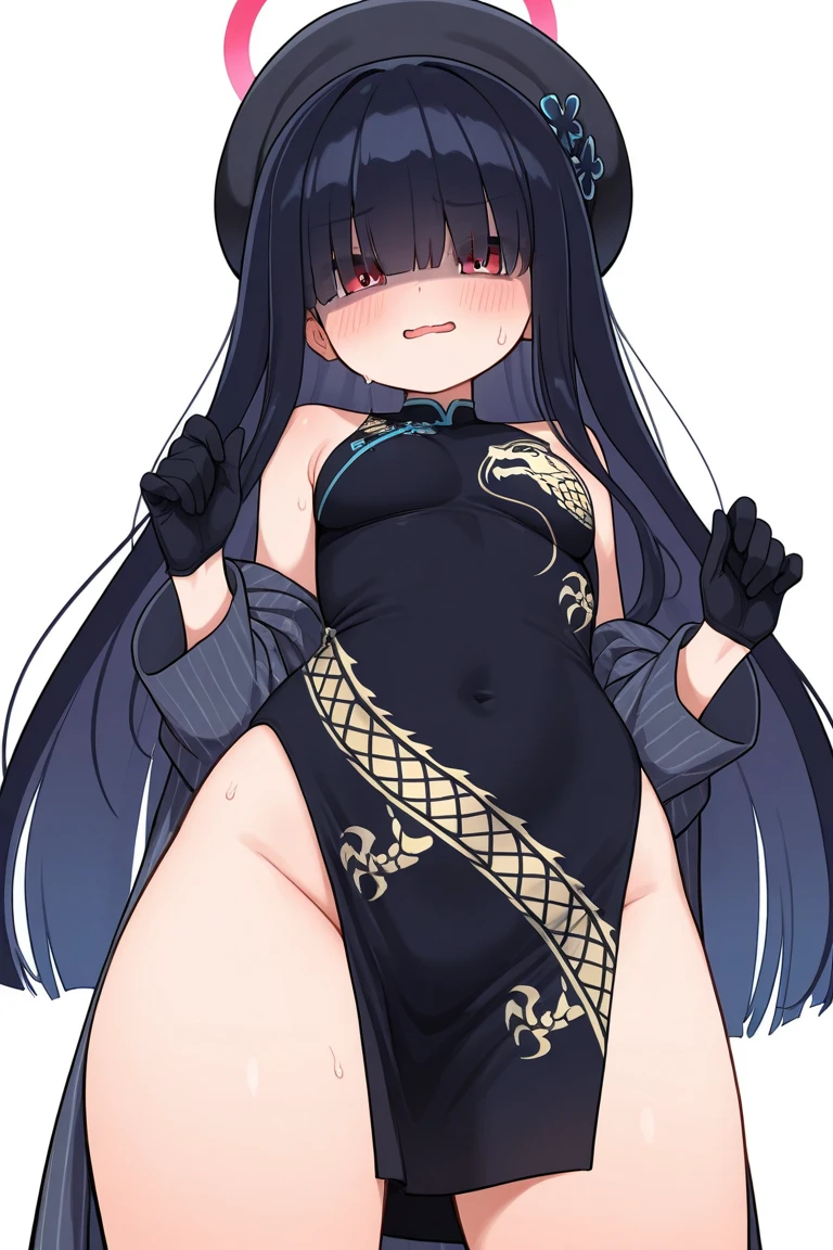 Browsing Caution,masterpiece,Highest quality,High resolution,Very detailed,One girl, Manhattan Cafe \(Horse Girl\)、Yellow Eyes、Black Hair、Long Hair、 Long Bangs、 Horse ears、Hello,(Dancer),Dancer,(Arabia),White thin fabric outfit, See-through, gem,Embarrassing,desire,blush,composition, Faces of Expectation,Seduce,(Flattery),(Sex slave),(Squirting),heart,Shoulder strap,On the dance stage,pole dance,Spread your legs, squat, close
