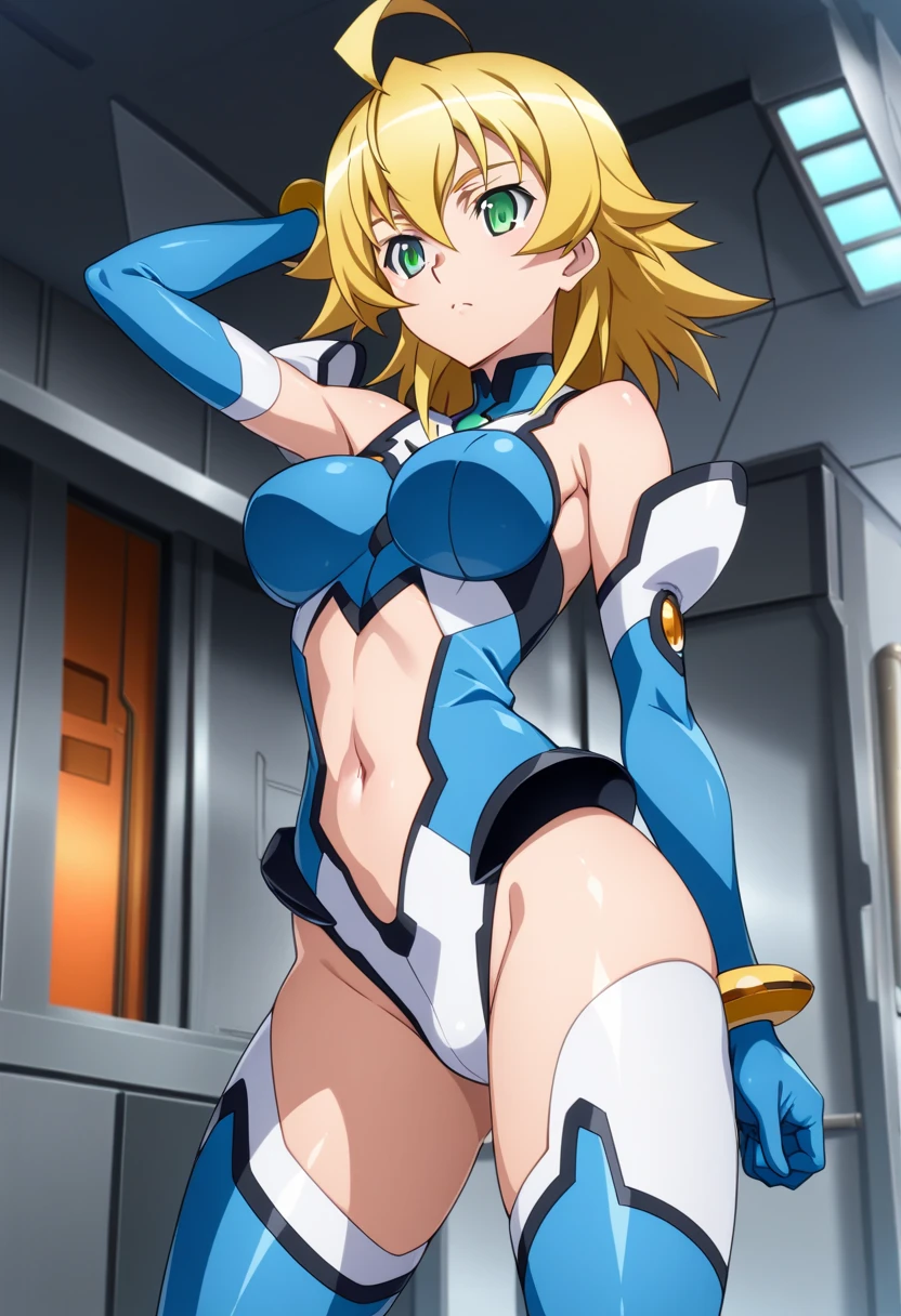 highest quality,sleep on your back in bed，Crab crotch，show me your boots，thigh high boots，leotardチラ見せ，glove，Strange thieves，elegant, 1 girl, leotard，body suit，cute, blushed, looking at the viewer, from below, prison，blue eyes, beautiful eyes, beautiful background, particles of light, Light of the sun, dramatic lighting, outside, shiny, realistic, table top, highest quality, Super detailed, get used to it, scenery, beautiful and detailed eyes, thin hair
