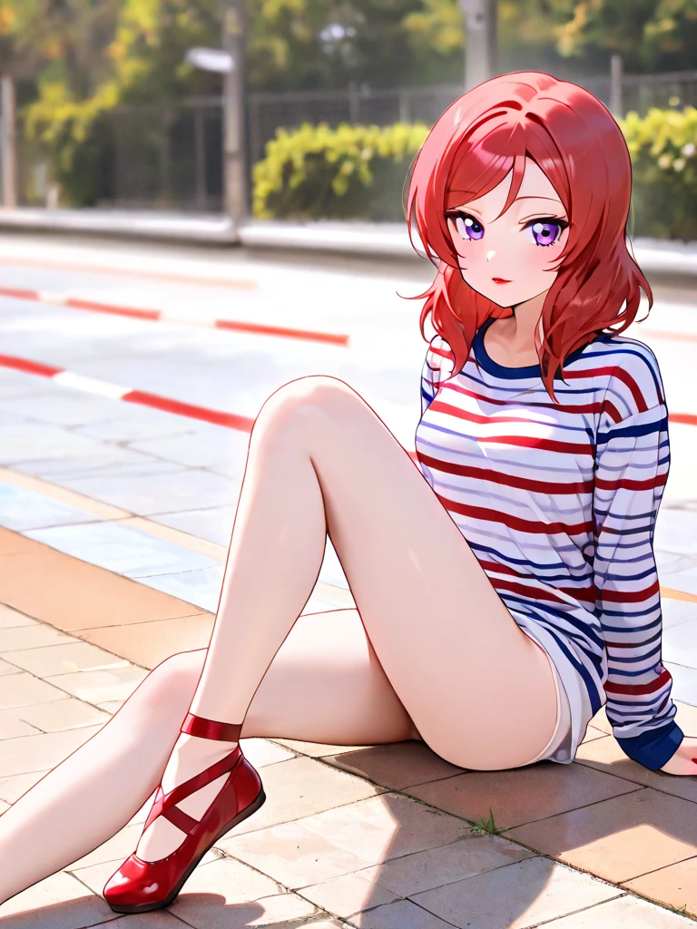 Murata Himeko Star Rail Sexy Red head blue eyes --auto --s2