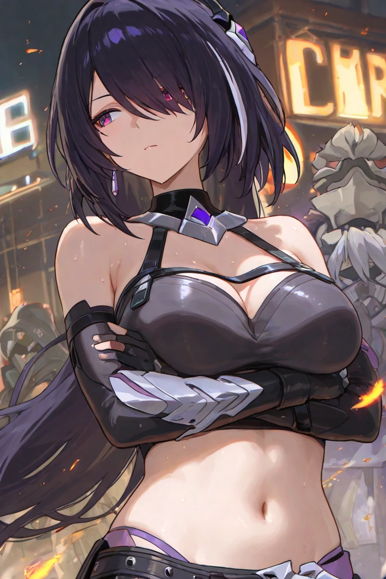 Concrete wall on background,underground room,Detailed crotch,large full breasts,Beautiful brown eyes,Dark,NSFW, Underwear that dug into the crotch, hair, Sweat,Robust body,A sexy,dynamicposes,the night,1womanl,Blood,Black leather bikini,Colossal tits,Beautiful woman,Toned body,Eyes from below,irate,Sweating, hightquality, Beautiful crotch,angry expressions,irritation,Punishment,Top Women,Sweat profusely,beautiful brown hair,length hair,de pele branca,large full breasts,Peeing,full body Esbian,Open your crotch,pee,Black leather gloves,Black Leather High Heels