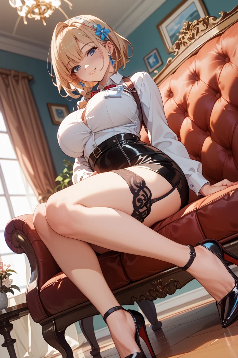 High-definition images, atmospheric perspective, 8k, Super detailed, Accurate, highest quality, anime background, (1 female), (beautiful ripe year), bob hair, at last, (ecstasy face), (droopy eyes), (blush), ((sleepy)), ((huge breasts)), ((precisely designed, Luxury and colorful shorts for adults, panties High-definition images, Draw string bread with super precision)), ((Showing off string panties)), ((soaked in water)), ((she has pubic hair, Pubic hair sticking out of pants), (spread your legs, raise your legs) open your mouth, (swollen areola), ((thin thighs, thin legs)), pantyhose, earrings, simple necklace, straddle, masturbation, (strange pose), ((moment of orgasm)), (angle from below), ((luxury gowns of medieval europe)), (straddle to hit crotch on the corner edge of the table for masturbation),