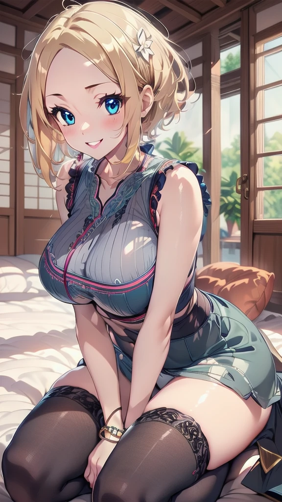 Hey Yumi,short hair, (brown eyes), 1girl,独奏, blonde hair, looking at viewer,long hair, (masterpiece)、(Best image quality)、(Very detailed)、(Very detailed)、4K、(8k)、Best image quality、(beautiful, hair flower, earrings, necklace, bare shoulders, cleavage, large breasts, aqua dress, strapless dress, black gloves,Low Angle,for example: Worst quality ,Rule of thirds composition,beautiful glow,Romanticism,the most beautiful various colors, particle,???, Magic Lightbeautiful24歳、height: 165cm、Beautiful eyes、smile、atmosphere、beautiful、Crotch detail、Turquoise sexy bodysuit、lingerie、Blue lace、Swimwear、Body stockings、((latex)),(( Cowboy Shot,))、Brown Hair、Sweat a lot、(garter belt)、(beautiful)、((Glowing Skin:1.2))、((Thighs)), ((Bust H cup:1.2, Very large breasts:1.2、Your breasts are too big:1.2、bursting breasts:1.2))、art、超High resolution、Highest quality、masterpiece、???, Magic Light,(Excited and Obscene expression:1.4),(((masterpiece))), (((Highest quality))), ((Super detailed)), (figure), ((Very delicate and beautiful)), ((Super detailed)), ((High resolution)), (((20-year-old))), metallic cloth, (Fantasy), (Super Heroine), (android),mini skirt,Long gloves, Delicate metal decoration, Glowing Skin, Shiny body, Two legs, breast focus, (((expensive))), Thin legs, Cute eyes, Droopy eyes, ((Adult)), both hands, Five Fingers, No extra hands, Sexy pose,lure,Knee-high socks,(Sexual smile), ((metallic aqua)), (See through), (dark blonde), ((Super big breasts)), (Shining brightly), Outdoor, Daytime, ((Biopunk)), (Medium length hair), Female type, (比基尼), garden, street,((Obscene expression)),((Obscene expression)),((NSFW:1.5)),(1boy:1.5),(sex:1.7),((penis:1.5)),(excessive cum:1.5),sexual climax,(sexual behavior),from above,((1 boy and 1girl are having sex:1.7)),(orgasm:1.5),(ahegao:1.3)